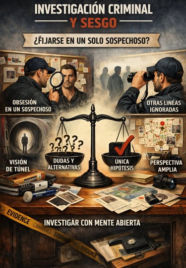 el sesgo policial de investigaciones
