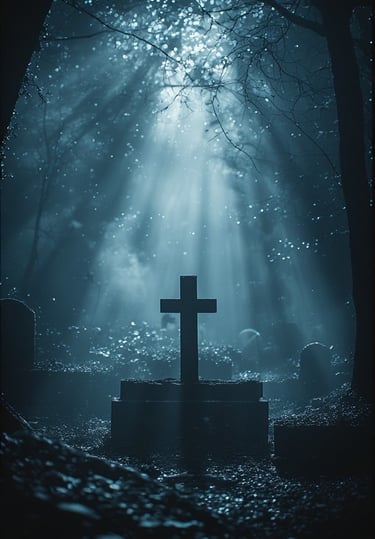 Murdered by Darkness Image The grave