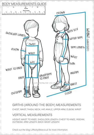 Free measurement guide to download and print