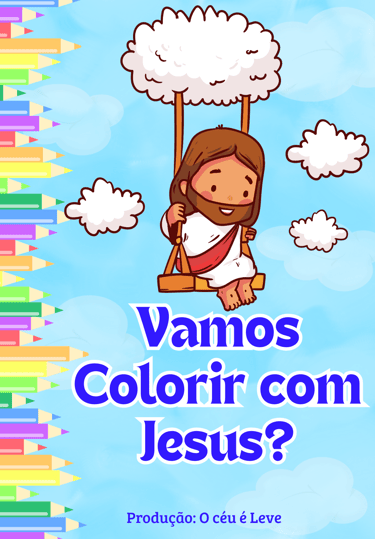 vamos pintar com Jesus