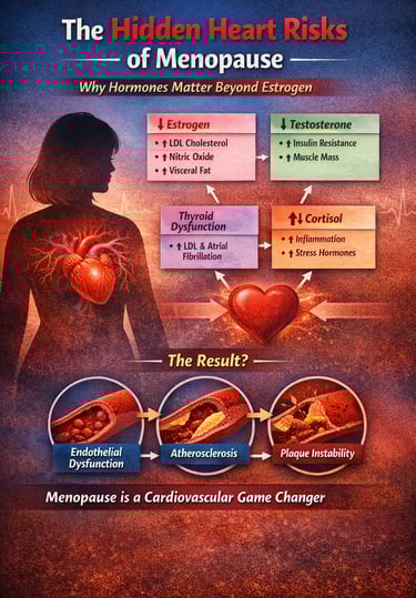 Hormones and Heart Disease in Women: Hidden Risks After Menopause