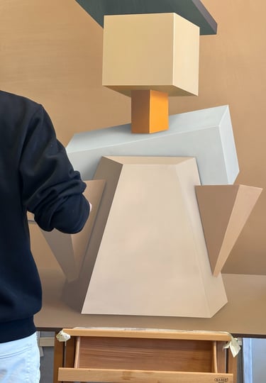 painting, oil painting, Martin Luts