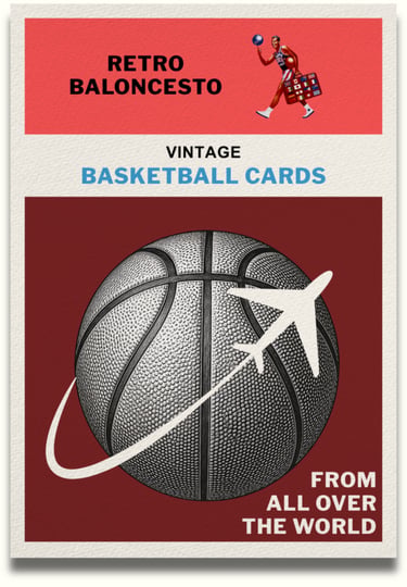 Retro Baloncesto 1961 Fleer Rare Vintage Basketball Card Collection