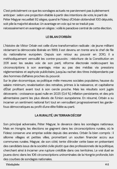 Election Hongrie Orban Politique Mandat Europe 