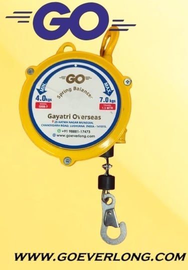 Spring Balancer for Portable Bag Closer Machine – Heavy-duty suspension unit for reducing operator fatigue