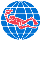 Official PADI emblem, representing Gili Scuba Diving's certified dive training and courses in Gili Trawangan.