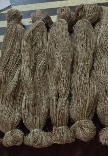 Premium Tussar Silk Thread/Yarn from India – Natural Silk from Forest Silkworms