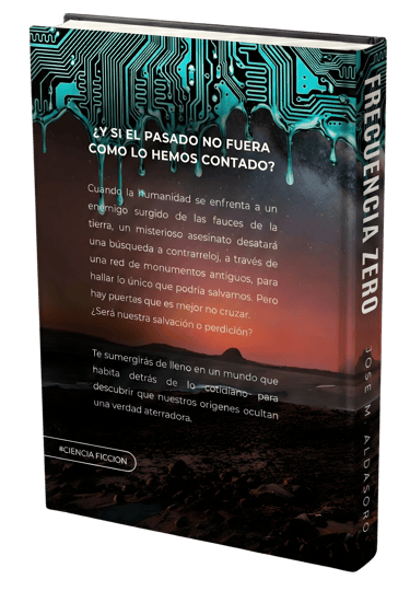 Contracubierta de Frecuencia Zero Jose M. Aldasoro