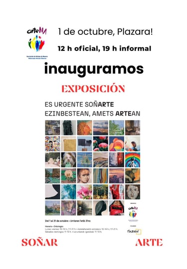 inauguración colectiva en plazara