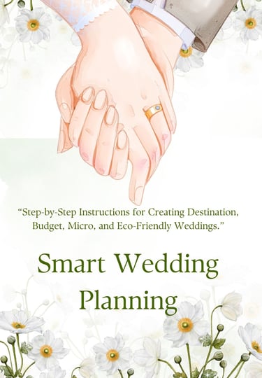 a couple holding hands and holding hands with a wedding ring