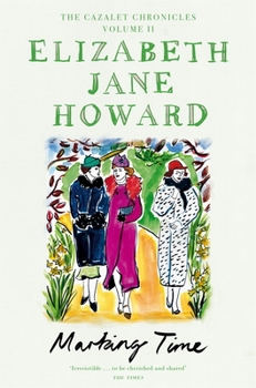 Cover of “Marking Time” by Elizabeth Jane Howard, with three women walking in winter coats.
