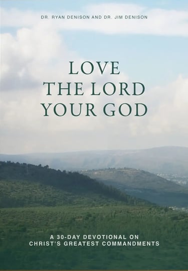Book cover: Love the Lord Your God