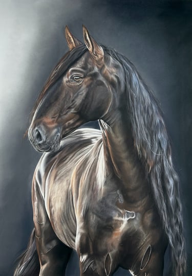 Hyperrealistisch Equine art