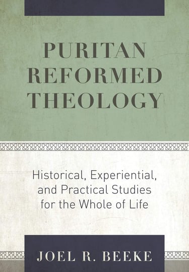 a book cover of puritant theology