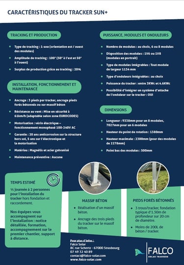 Tracker solaire pour particulier