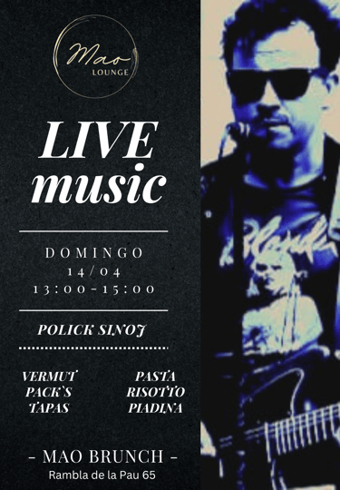 Poster Polick Sinoj MaoLounge