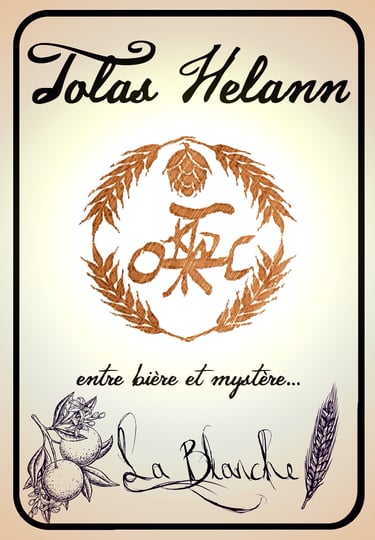 étiquette Tolas Helann Blanche