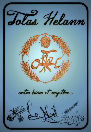 étiquette Tolas Helann de noël