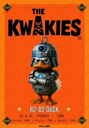 Carte à collectionner - R2-D2 Duck