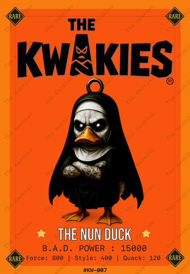 Carte à collectionner - The Nun Duck