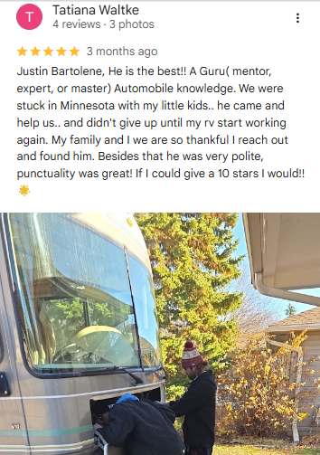 mobile RV repair in Minneapolis