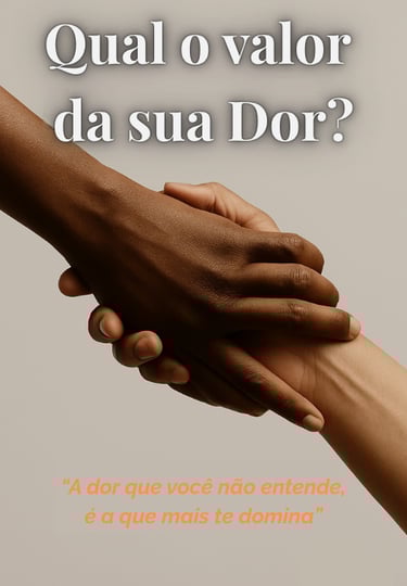 Capa do e-book Qual o Valor da Sua Dor? — guia de autoconhecimento emocional