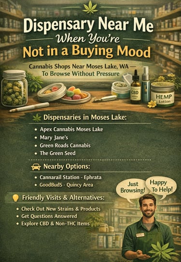 Dispensary Near Me When You’re Not in a Buying Mood