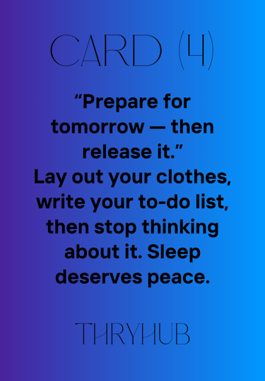 Evening Routine  Calm Night Flow