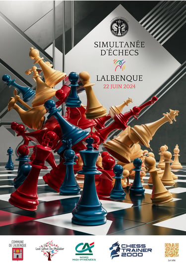 Affiche de l'évènement : Dino Milanovic à la première simultanée de Lalbenque