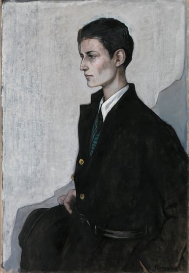 Peter (A Young English Girl) by Romaine Brooks, 1923