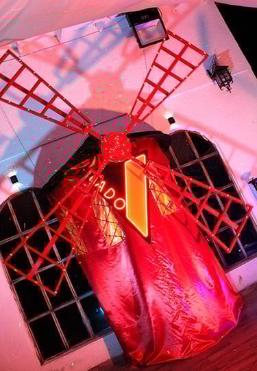 Fiesta swinger temática Moulin Rouge en Mantagua