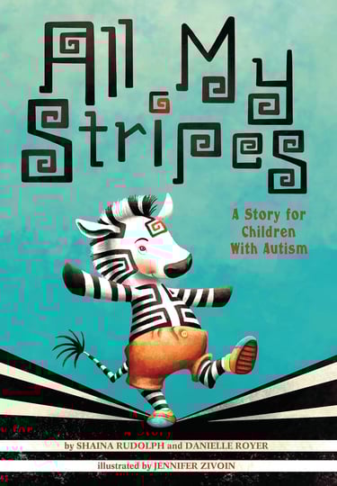 story book for children with autism zebra