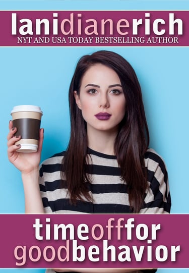 a woman holding a cup of coffee and staring straight ahead, ready for trouble