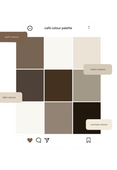 neutral beige colour tone palette