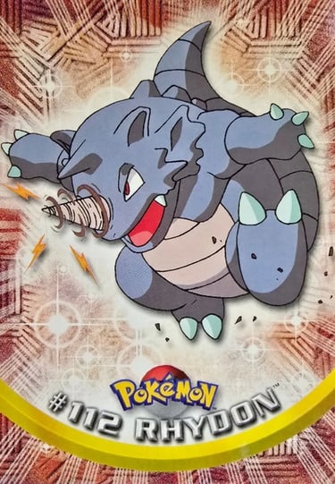 112 Rhydon Topps Pokémon series 2 US