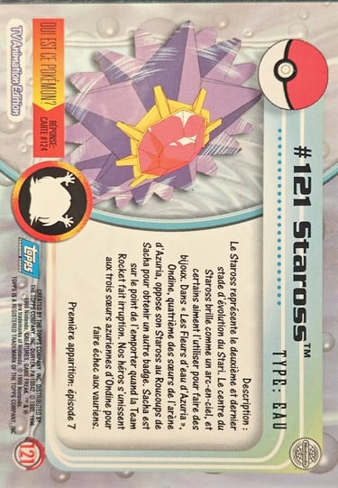 Staross topps série 2