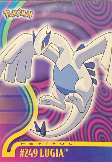 Lugia topps série 3 Jotho