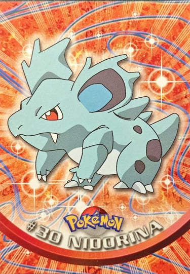 Nidorina topps serie 1