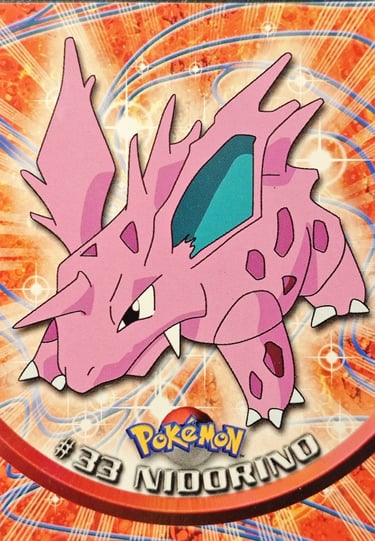 Nidorino topps serie 1