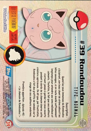 Rondoudou topps serie 1