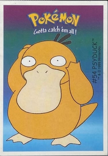 Psyduck Dunkin Boomer 1999