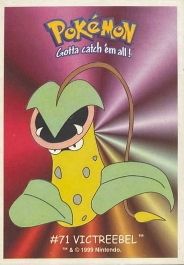 Victreebel Dunkin Boomer 1999
