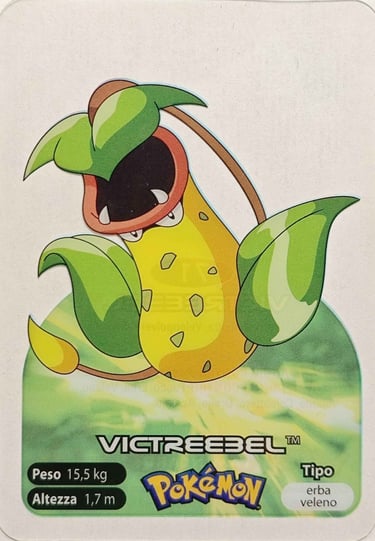 71 Victreebel lamincards spécial édition