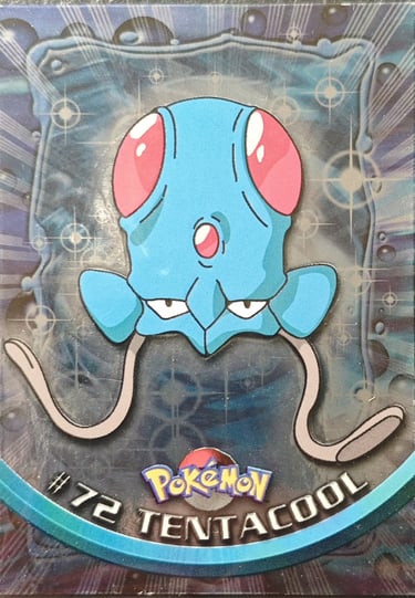 Tentacool topps série 1 foil