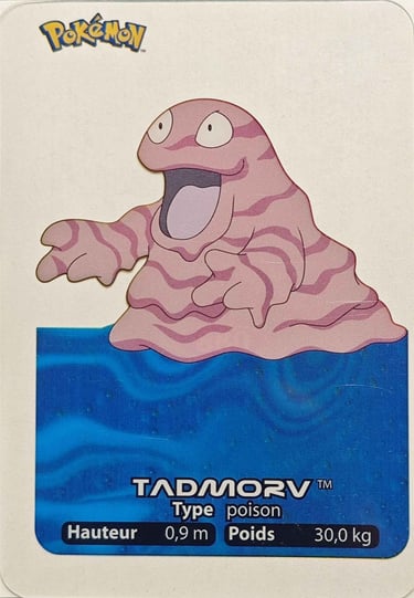 88 Tadmorv Lamincards Pokémon série 1