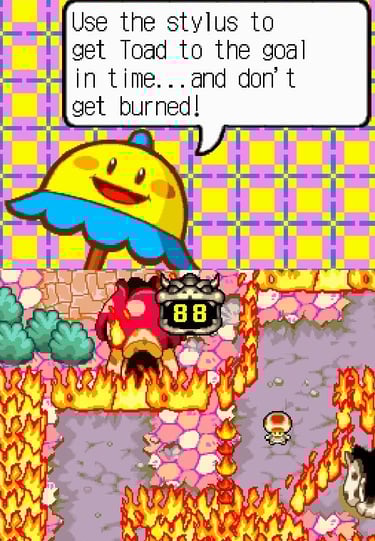 Super Princess Peach - Toad Inferno