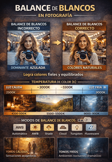 El balance de blancos en fotografía