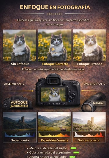 El enfoque en fotografía