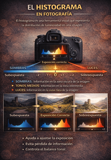 El histograma en fotografía