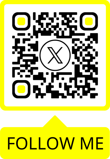 wiederverwendbarer qr-code - beispiel SOCIAL MEDIA Konto Kampagne
